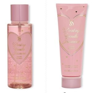 ❄️Victoria's Secret Darling Vanilla Jasmine Fragrance Mist and Lotion Set